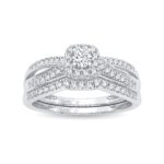 14K 0.33ct Diamond Bridal Ring
