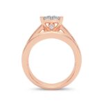 10k 0.50Ct Diamond Bridal Ring - Image 3