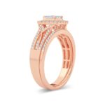 10K 0.50ct Diamond Bridal Ring - Image 2