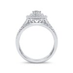 14K 1.00CT Diamond Bridal Ring - Image 3
