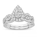 14K  1.40CT  DIAMOND  BRIDAL  RING