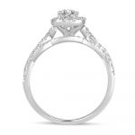 14K  1.40CT  DIAMOND  BRIDAL  RING - Image 3
