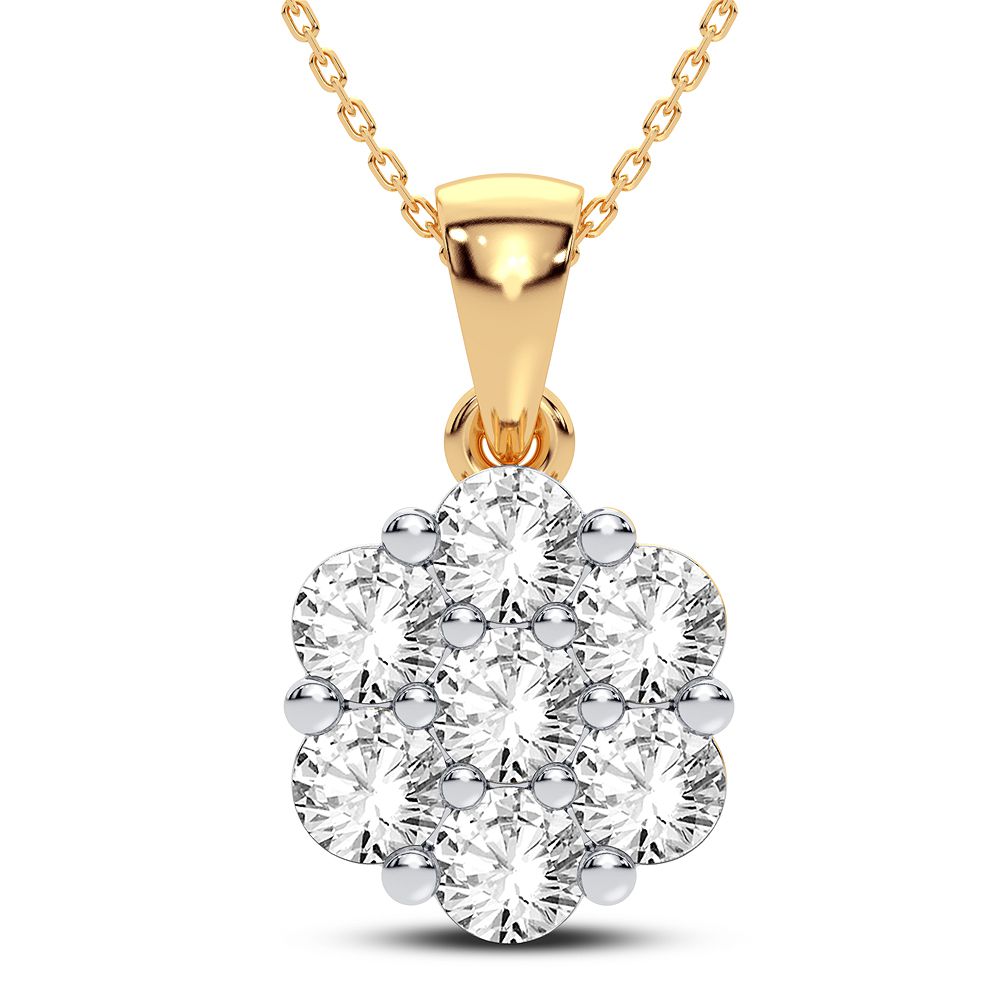 31495_1.jpg 14K 0.25CT Diamond Pendant - Image 1