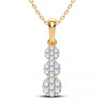 14K 0.25CT Diamond Pendant