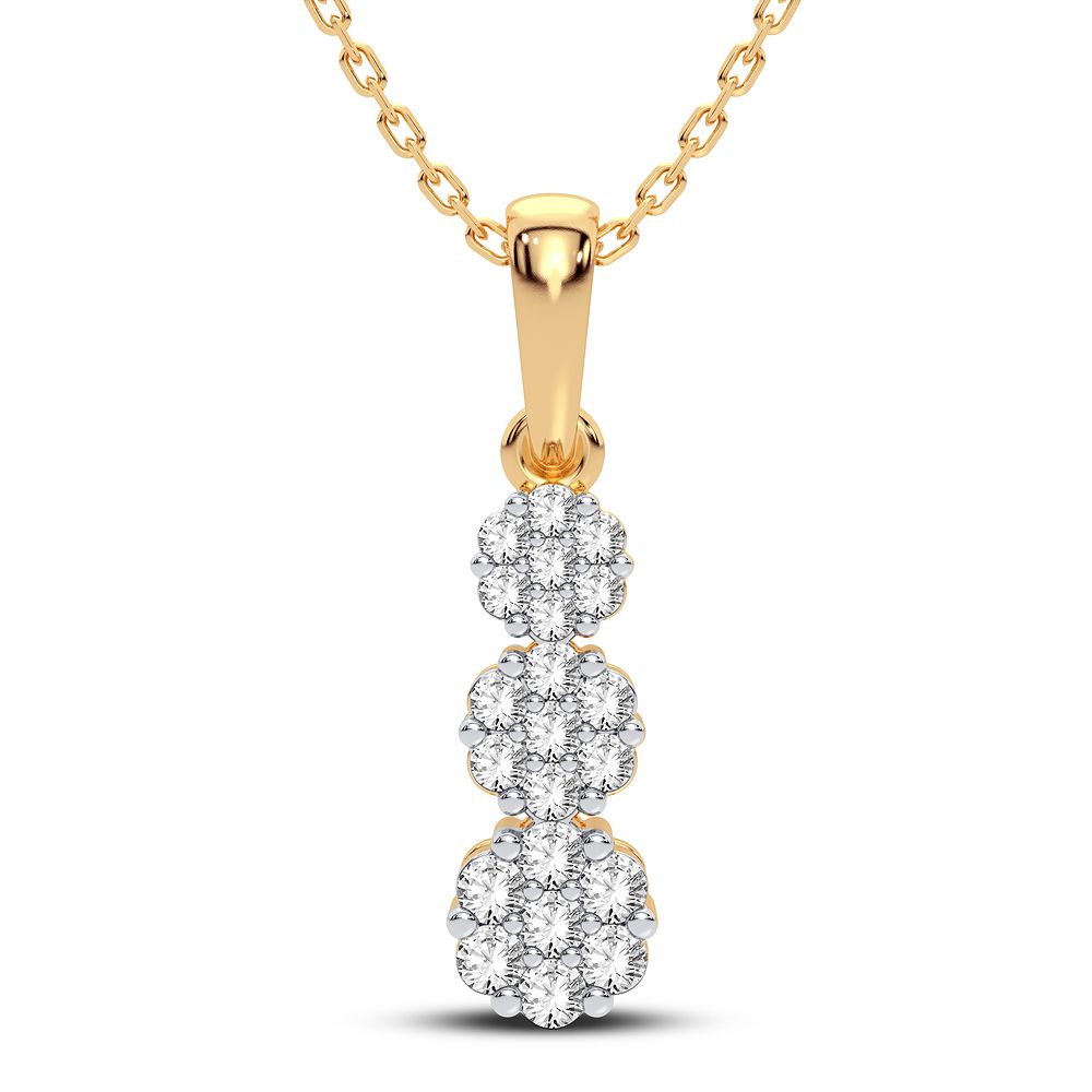 31503_1.jpg 14K 0.25CT Diamond Pendant - Image 1