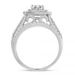14K   White Gold 1.11Ct Bridal Ring - Image 3