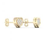 10K 0.05CT Diamond Earring - Image 2