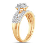 14K  1.00CT  DIAMOND  BRIDAL  RING - Image 2