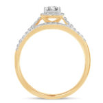 14K  1.00CT  DIAMOND  BRIDAL  RING - Image 3