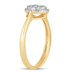 14K  0.48CT  DIAMOND  RING - Image 2