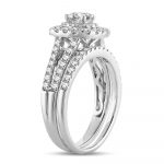 14K  1.40CT  Diamond BRIDAL RING - Image 2