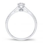 10K 0.09CT Diamond Ring - Image 3