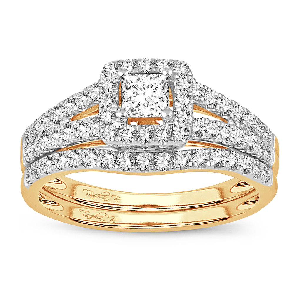37027_1.jpg 14K 1.00CT DIAMOND BRIDAL RING - Image 1