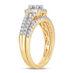 14K 1.00CT DIAMOND  BRIDAL RING - Image 2