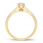 10K 0.09CT Diamond Ring - Image 3