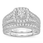 14K 1.50CT DIAMOND BRIDAL RING