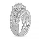 14K 1.50CT DIAMOND BRIDAL RING - Image 2