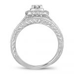 14K 1.50CT DIAMOND BRIDAL RING - Image 3