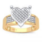 10K 0.19CT Diamond Ring