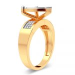 10K 0.19CT Diamond Ring - Image 2