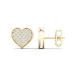 10K 0.15CT Diamond Earring - Image 2