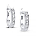 10K 0.06CT Diamond Earring