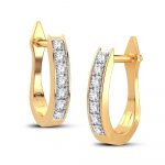 10K 0.06CT Diamond Earring - Image 2