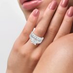 14K 3.00CT Diamond BRIDAL RING - Image 4