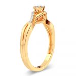 14K 0.16CT Diamond Ring - Image 2