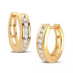 14K 0.15CT Diamond Earring - Image 2