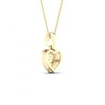 10K 0.05CT Diamond Pendant - Image 3
