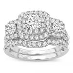 14K 2.00CT Diamond  BRIDAL RING