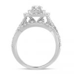 14K 2.00CT  Diamond  BRIDAL  RING - Image 3