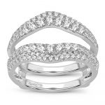 14K  1.00CT  Diamond  RING GUARD.