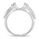 14K  0.25CT  DIAMOND  RING GUARD. - Image 3