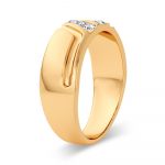 14K 0.25CT Diamond Band - Image 2