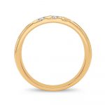 14K 0.25CT Diamond Band - Image 3