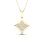 10K 0.10CT Diamond Pendant
