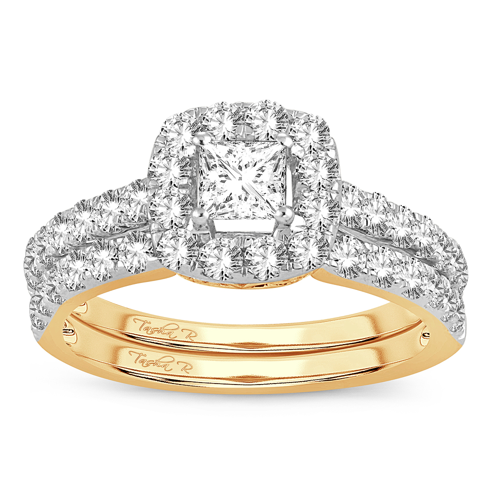 43848_1.jpg 14K 1.42CT DIAMOND BRIDAL RING - Image 1