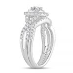 14K 1.00CT Diamond BRIDAL RING - Image 2