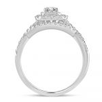 14K 1.00CT Diamond BRIDAL RING - Image 3