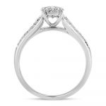 14K 0.37Ct Diamond Ring - Image 3