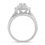 14K 1.50CT Diamond Bridal Ring - Image 3
