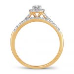 14K 0.50CT Diamond BRIDAL RING - Image 3