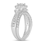 14K 1.00CT DIAMOND BRIDAL RING - Image 2