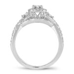 14K 1.00CT DIAMOND BRIDAL RING - Image 3
