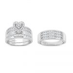 14K 1.44CT Diamond Trio Set - Image 2