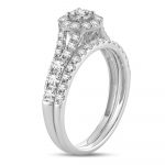 14K 1.00CT Diamond BRIDAL RING - Image 2