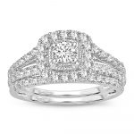 14K 1.00CT DIAMOND BRIDAL RING