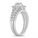 14K 1.00CT DIAMOND BRIDAL RING - Image 2